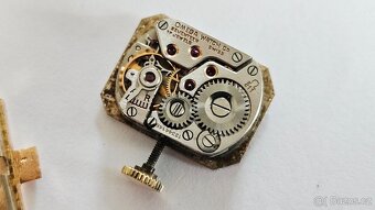 Zlatý náramek-hodinky zn. Omega s brilianty a rubíny 3,87ct. - 7