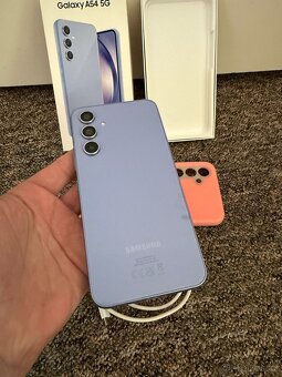 Samsung Galaxy A54 5G 128gb violet. TOP stav, zaruka, obal. - 7
