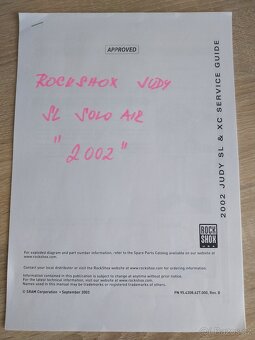Rockshox judy sl solo air - 7