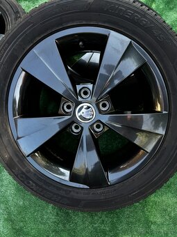 Originál alu kola Octavia 3 5x112 R16 Celoroční - 7
