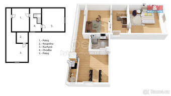 Prodej rodinného domu 6+kk, 180 m², Čečelice, ul. Hřbitovní - 7