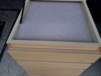 Ikea komoda Malm bříza se zrcadlem - 7
