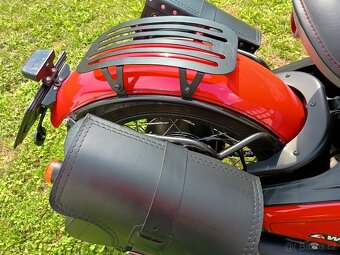 Jawa 350 CL Pérák červená Limitka č. 15 - najeto 2110 Km - 7