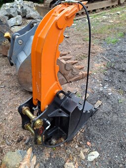 Lopata - lžíce na minibagr s přidržovačem - 7