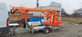 PŘÍVĚSNÁ PRACOVNÍ PLOŠINA 14 m PRONÁJEM - 7