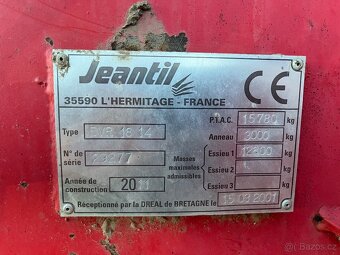 Rozmetadlo hnoje Jeantil - 7