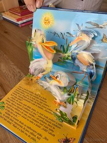 Leporela -Krtek,Červená Karkulka+rozkládací Ošklivé káčátko - 7