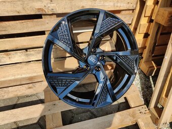 Sada ALU 5x112 R19 design RS ⚫PIANO BLACK⚫ - 7