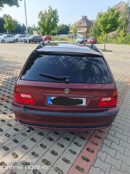 Bmw e46 318i touring, chiarettorot metallic - 7