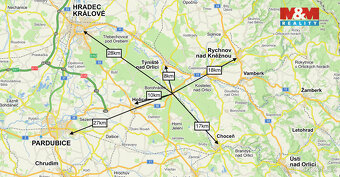 Prodej zahrady, 465 m², Borohrádek - 7