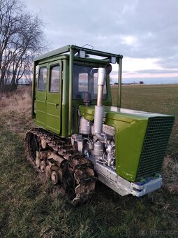 Pásový traktor do lesa Bolgar T54 po velké opravě - 7