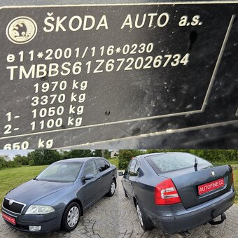 ŠKODA OCTAVIA  II 1,9 TDi   AUTOKLIMA , TAŽNÉ , VÝHŘEVY - 7
