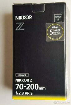 Nikon Nikkor Z 70-200 mm f/2,8 VR S - 7