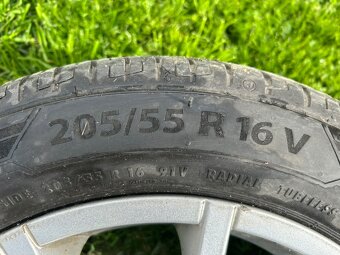 Zánovní ALU kola Aluett + letní pneu (5x108, Ford Mondeo...) - 7