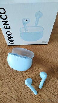 Bezdrátové sluchátka Oppo Enco Air2, světle modré - 7