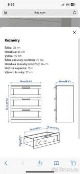 Komoda IKEA BRIMNES - 7
