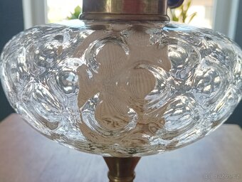 ART DECO STAROŽITNÁ PETROLEJKA AUGUSTA BRENNER, FRANCIE 1920 - 7