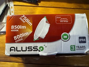 ALUSSO Vestavné LED světlo, 4ks - 7