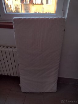 Postýlka, mantinel, nebesa, matrace, povlečení, prostěradla, - 7