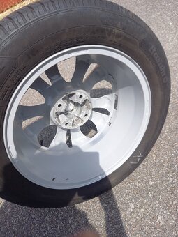 Letní Alu kola Citroen Berlingo+ ZÁNOVNÍ pneu 215/55R16 - 7
