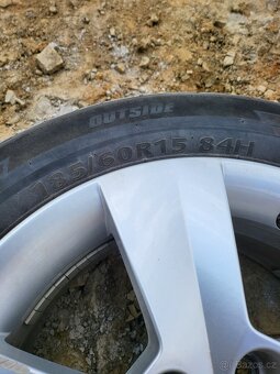 Letní sada ALU originál Škoda 185/60R15 - 7