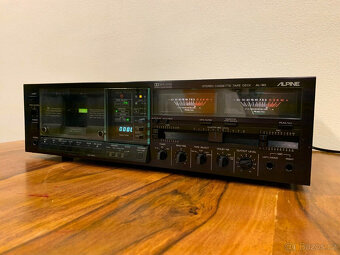 Kazetový magnetofon Alpine AL-90 (Luxman K-05). VLAJKOVÁ LOD - 7