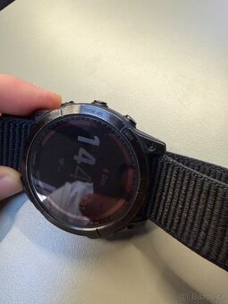 Garmin Fenix 7X Sapphire Solar Black DLC Titanium/Black Band - 7