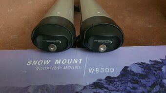 STŘEŠNÍ PŘIČNIKY+NOSIČE LYŽI - WHISBAR - USA - SUPER CENA - 7