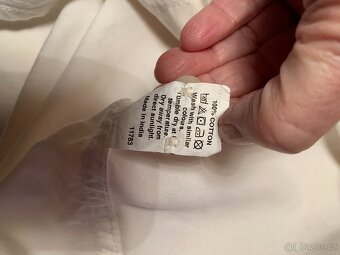 pánská bílá košile značková - vel.M - 7
