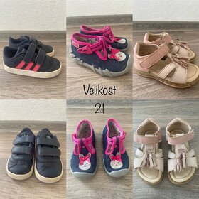 Dětské boty- bačkůrky, tenisky, sandálky,… - 7