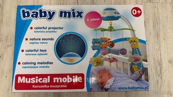 Kolotoč nad postýlku Baby Mix 0+ - 7