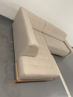 Béžová pohovka Daisy - 7