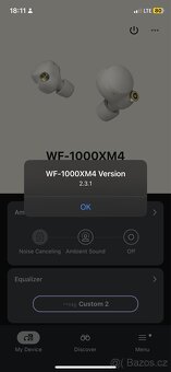 Prodám krásná sluchátka Sony WF-1000XM4 - 7