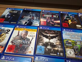 Prodám Playstation 4 slim 500gb + 24 her Top Stav - 7