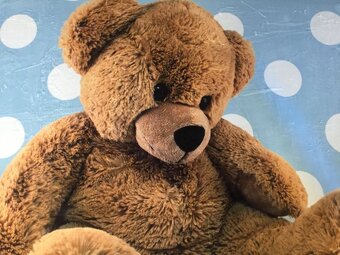 Dětský koberec Ultrasoft Medvídek modrý (N.O.V.Ý) - 7