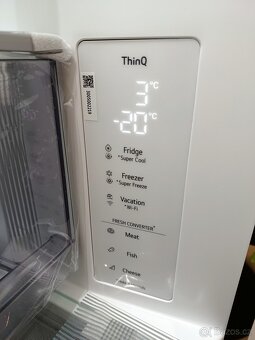 Nová lednice LG 203 cm, NoFrost, ZÁRUKA - 7