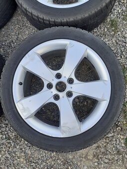 Sada 225/45 17, orig. Kola Škoda Pegasus 7x17, 5x112 - 7