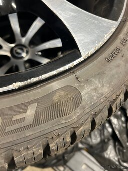 Alu kola 4x100, Opel Corsa s pneu M+S Fortune 215/45 R17 - 7