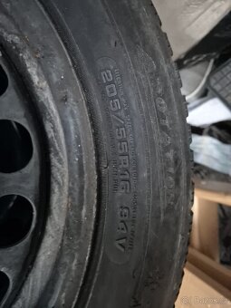 Komplet kola 205/55 R16 zimní pneu Superb - 7