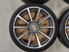 originál alu PORSCHE 911 991 Classic II 20" 5x130 R20 s pneu - 7