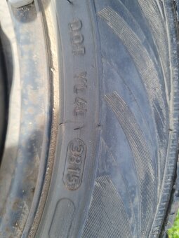 Sada kol rozteč 5x100 zimní pneu 185/60 r15 - 7