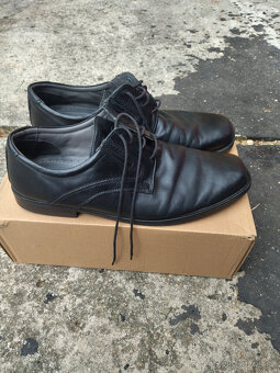 Pánské společenské kožené boty vel. 44 - 7