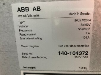 ABB IRB140-6/0.8 M2004 - 7