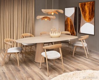 Nerozkládací jídelní stůl - Arras - 7