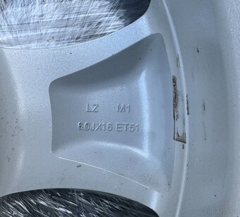 originální alu kola Kia 16", rozteč šroubů 5x114,3 - 7