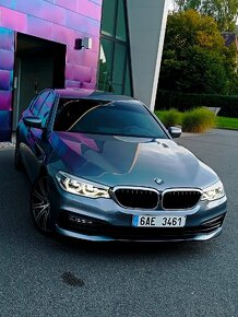 BMW 530D G30 Automat 8° 2017 140Tkm,vysoká výbava,servis - 7