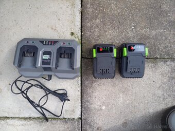 Aku sekačka na trávu Lux Tools 20V powersystem s pojezdem - 7