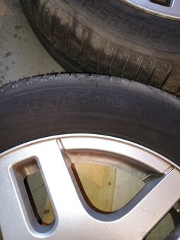 ALU disky origo golf IV, Michelin 205/55R16 - 7