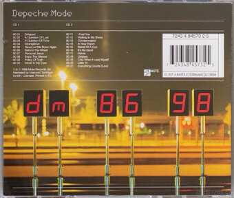 CD Depeche Mode: Music For The Masses / Singles 86-98 - 7