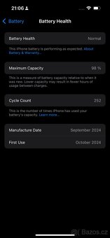 Apple iPhone 16 128 GB černý - 7